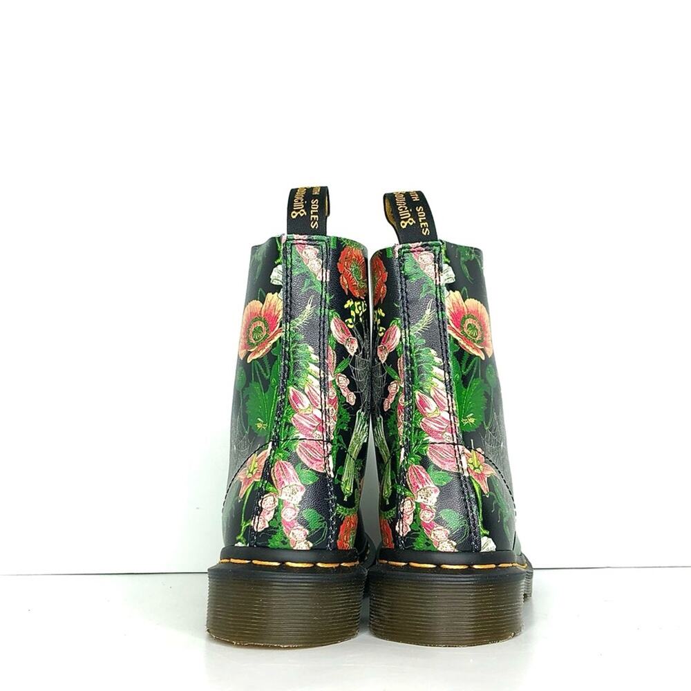 NIB Dr Martens Wild Botanics 1460 Lace Up Ankle Boots Women’s 5 Shoes - Picture 9 of 13